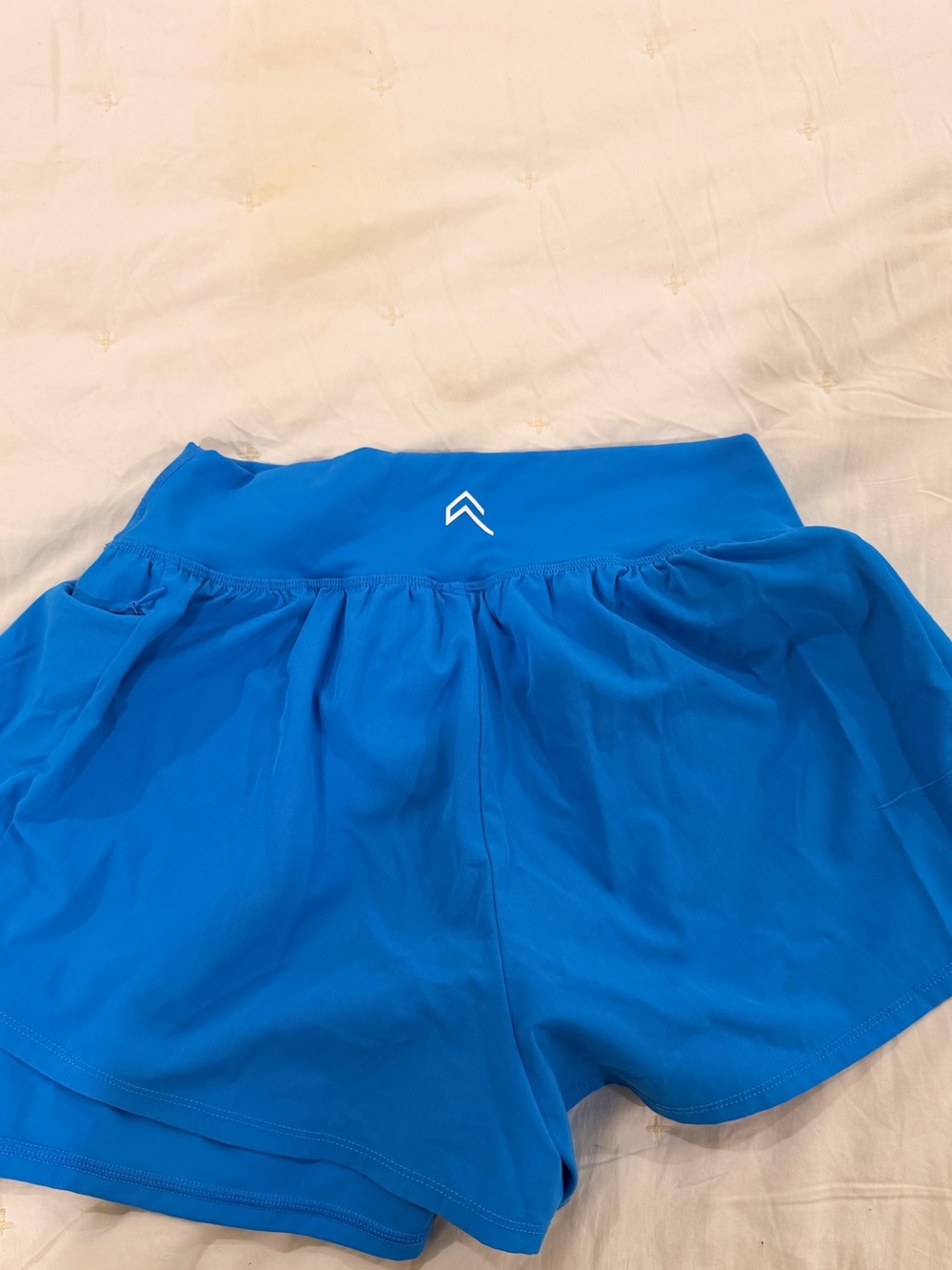 Oner Active UnifiedMove 5” Double Layer Shorts Tropical Blue – Medium